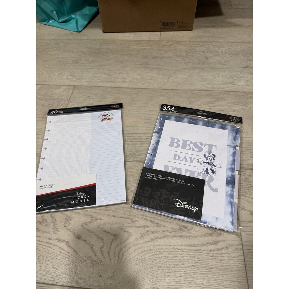 The happy planner Disney Undated Vertical Extension Pack